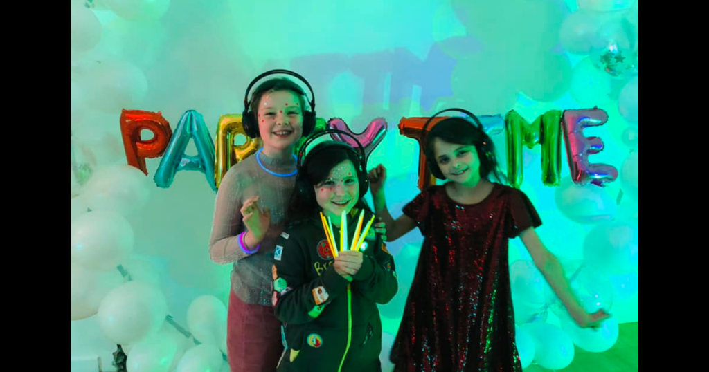 Silent disco birthday party at Jojo in edinburgh. Ready to be booked.
