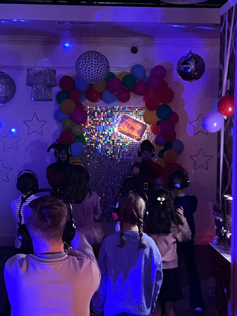 Silent disco party in edinburgh for kids