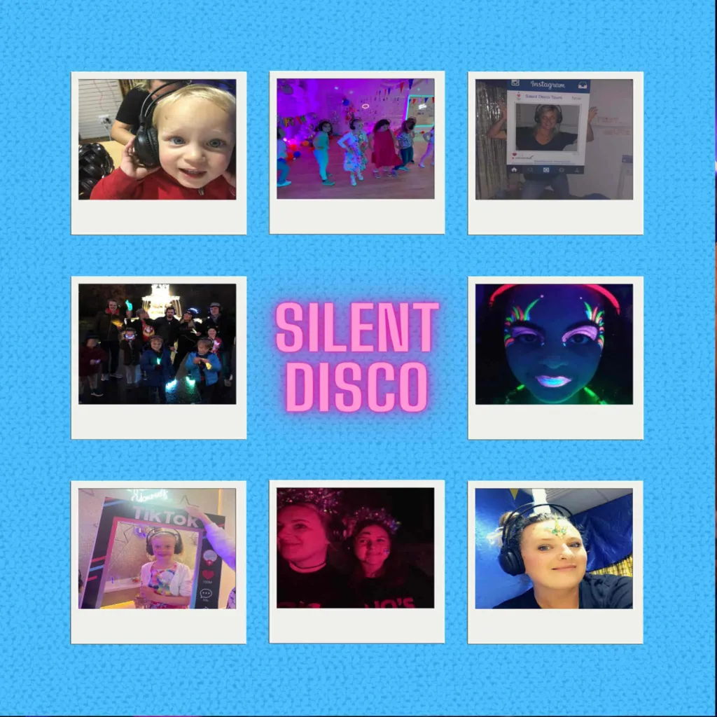 Book silent disco party for kids and children in edinburgh