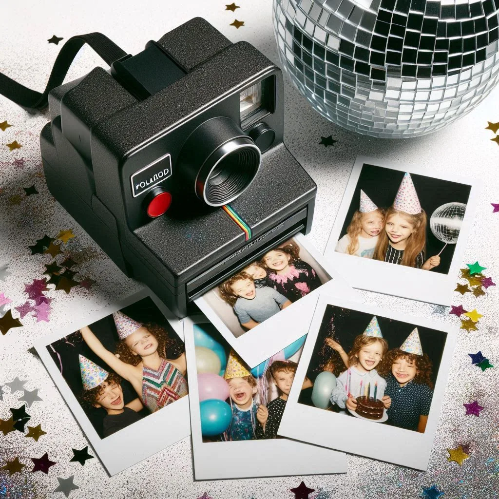 Polaroid photograph mockup